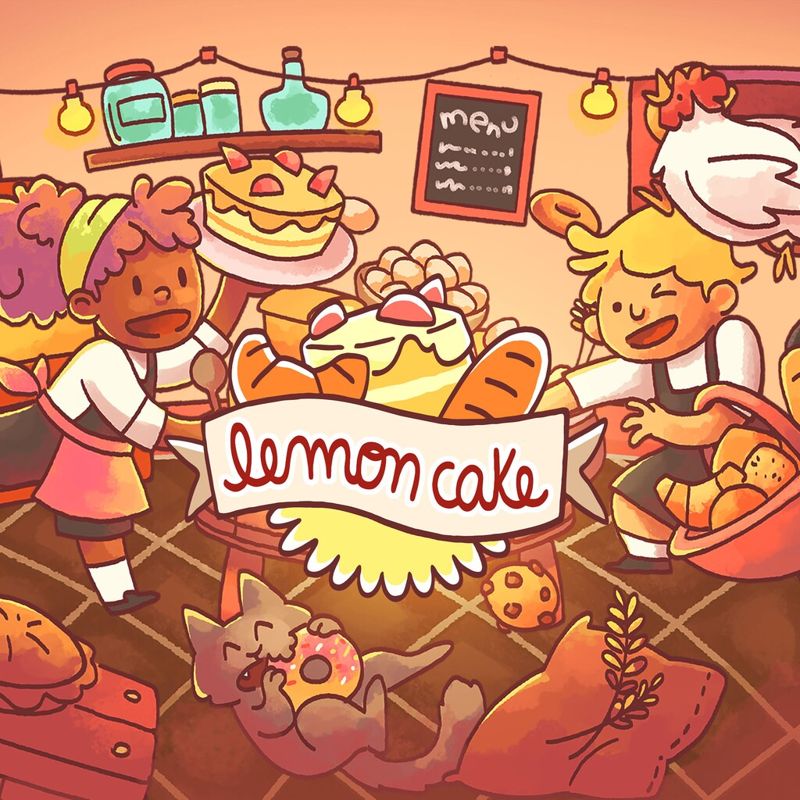 Lemon Cake box art for Playstation 5